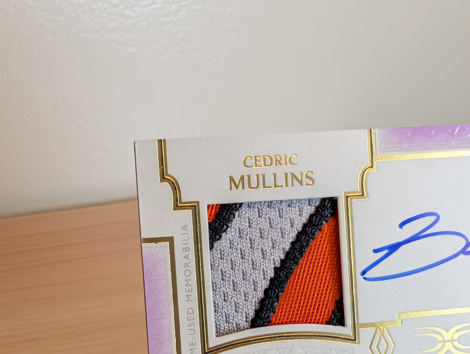2024 Topps Definitive DUAL PATCH AUTO Cedric Mullins Ryan Mountcastle /10 ORIOLE view 7