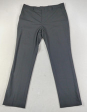 Vince Camuto Pants Mens 36 Gray Slim Fit Stretch Dress Slacks Office Career
