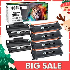 TN660 Toner Cartridge DR630 Drum for Brother MFC-L2700DW HL-L2320D L2540DW Lot