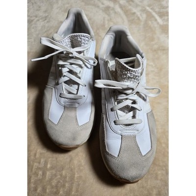 Adidas Retropy E5 Mens White Grey Suede Boost Sneakers HR1421 Size 11