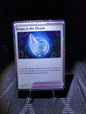 Drops in the Ocean 021/034 Trading Card Game Classic Holo