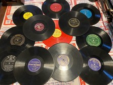 Lot Of 26 Vintage 78 RPM Records Gramophone Shellac Decca Columbia RCA Victor