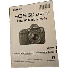 EOS 5D Mark IV WG Instructional Book. Book Only 