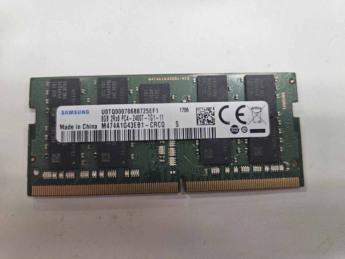 Samsung PC4-19200 (DDR4-2400) Bus Speed Computer RAM 8 GB Total
