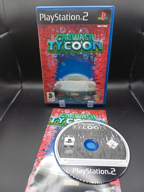 CarWash Tycoon Playstation 2 (PS2) - Complet - PAL (1058)