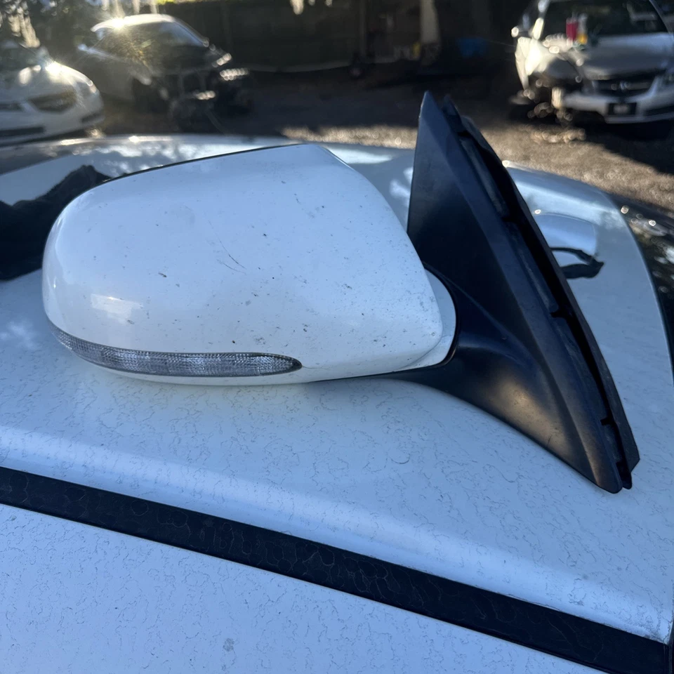 Espejo retrovisor lateral derecho Acura Tsx 2006 blanco Foto 2 de 4