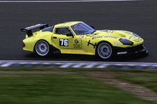 Andy Neate Alex Pilgrim drive the Marcos Mantis the British GT Cha- Old Photo