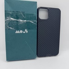 Mous iPhone 11 Pro Max Shockproof Carbon Coating Matte Soft Touch Elegant Blue