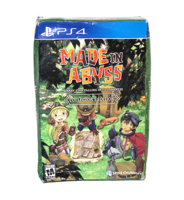 Made in Abyss Binary Star Falling into Darkness Collector s Edition PS4 New READ