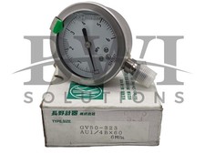 NEW Nagano Keiki NKS GV50-323 AU1/4B60X6MPa Pressure Sensor Switch Gauge GV50323