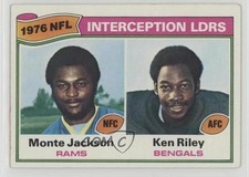1977 Topps League Leaders Monte Jackson Ken Riley #5 3d5