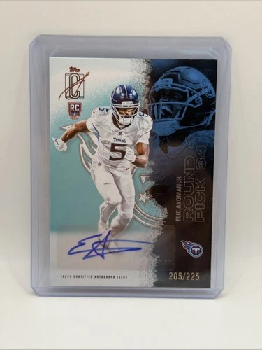 2025 Topps Signature Elic Ayomanor Rookie Class Autographs (RAW)
