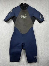 XCEL SLX 2.0 UltraStretch Springsuit Wetsuit Mens Medium Short MS Back Zip Surf