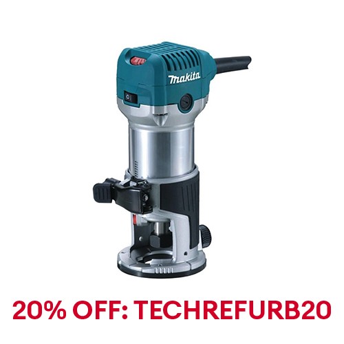 Makita RT0701CR 6.5A 1-1/4 HP Corded Compact Router Certified Refurbished