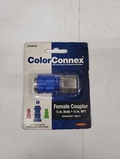 ColorConnex A72410C Air Coupler 1/4" FNPT Automotive Type C