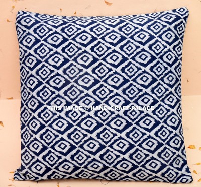 indigo pillow cases