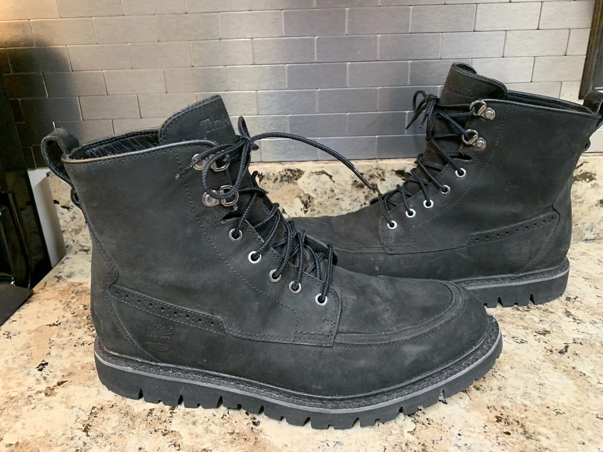 Timberlands waterproof black sensor flex Work Casual Boots mens