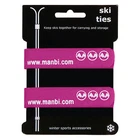 Manbi Pair of Velcr0 SKI TIES Atomic k2 head Cable tidy luggage strap 5 Colours