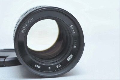 Rokinon E 50mm F1.2 AS UMC MF Lens for Sony E Mount