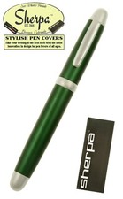 Forever Green #5061 Sherpa Pen Holder With Black Sharpie and Rollerball Pen 