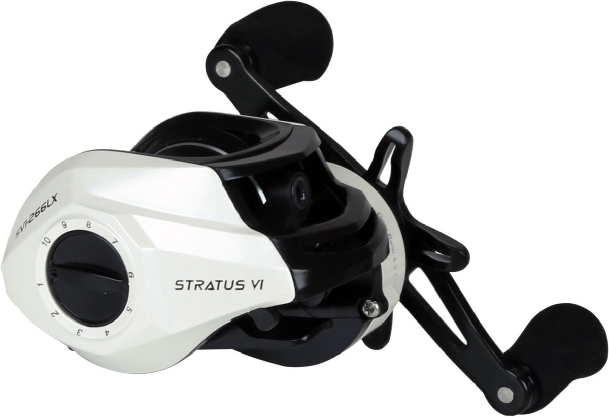 カメルーン産　アルバトス f.ストリアトス ゴライアス71mm Okuma Stratus VI Baitcast Fishing Reel 6.6:1 Ratio 7 Bearings Left