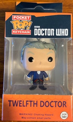 Pocket Pop Key Chain Doctor Who Twelfth Doctor NIP Free Shipping - Picture 1 of 3