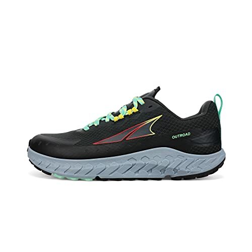 AL0A7R6N241 ALTRA MEN'S OUTROAD SNEAKER, DARK GRAY/BLUE, SIZE 11