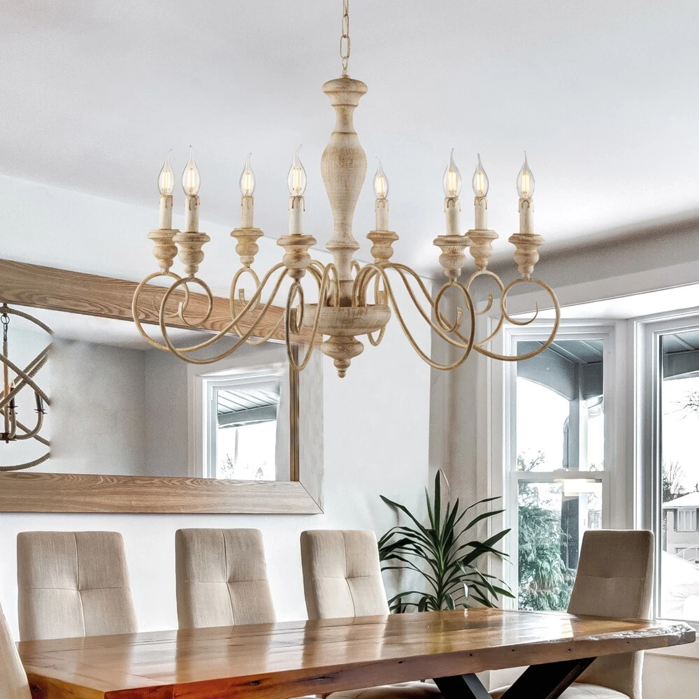 Shabby chic dining room chandeliers deals