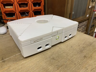 Console Xbox XCM White – Rare OG Xbox – 160 Go – Occasion