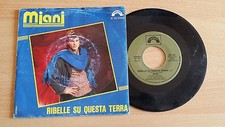 MIANI - RIBELLE SU QUESTA TERRA - 45 GIRI 7" - ITALY PRESS