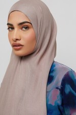 Veiled Bamboo Woven Hijab - Sphinx