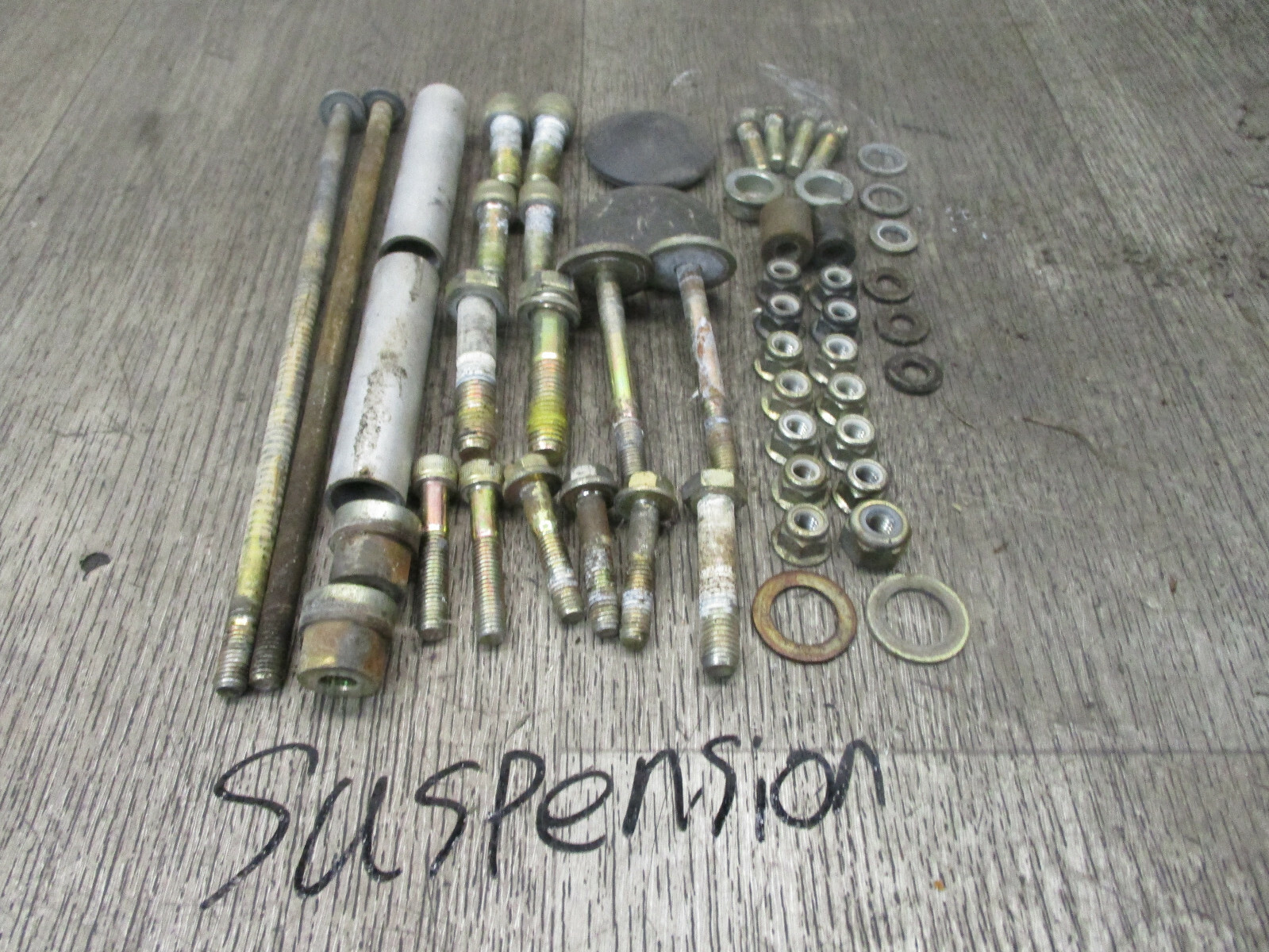 2004 04 Skidoo Ski Doo REV 151 Snowmobile Suspension Hardware Nuts