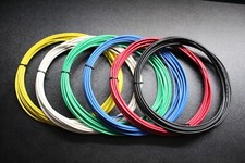 12 GAUGE WIRE 6 COLORS 5 FT EA PRIMARY AWG STRANDED COPPER AUTOMOTIVE CAR POWER