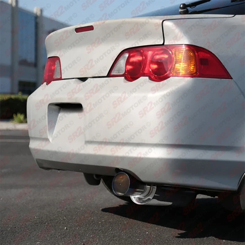 Silenciador ponta queimada silenciador para 2002-2006 Acura RSX base Axleback N1 escape 4" - Imagem 2 de 3