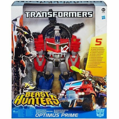 Jada Transformers G1 Optimus Prime Big Rig avec graphiques Ghostbusters Ecto -1 – Véhicule moulé sous pression – Échelle 1