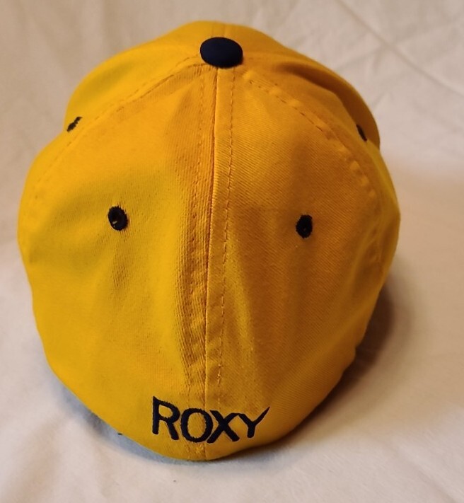 Roxy Quiksilver, Yellow Baseball Cap - image 2