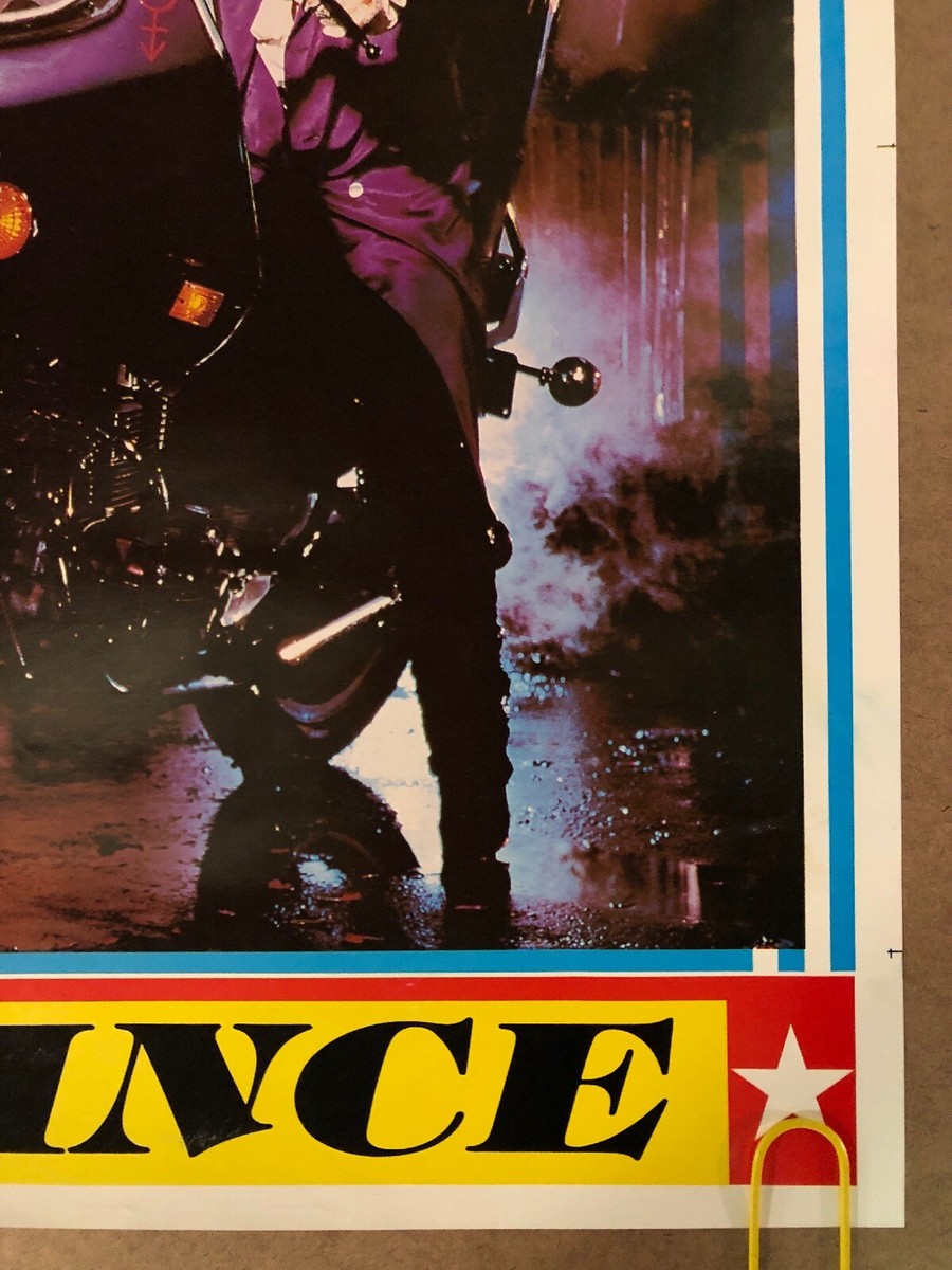 当時物☆80's☆プリンス☆パープルレイン☆ヴィンテージポスター☆ 当時物☆80's☆プリンス☆パープルレイン☆ヴィンテージポスター