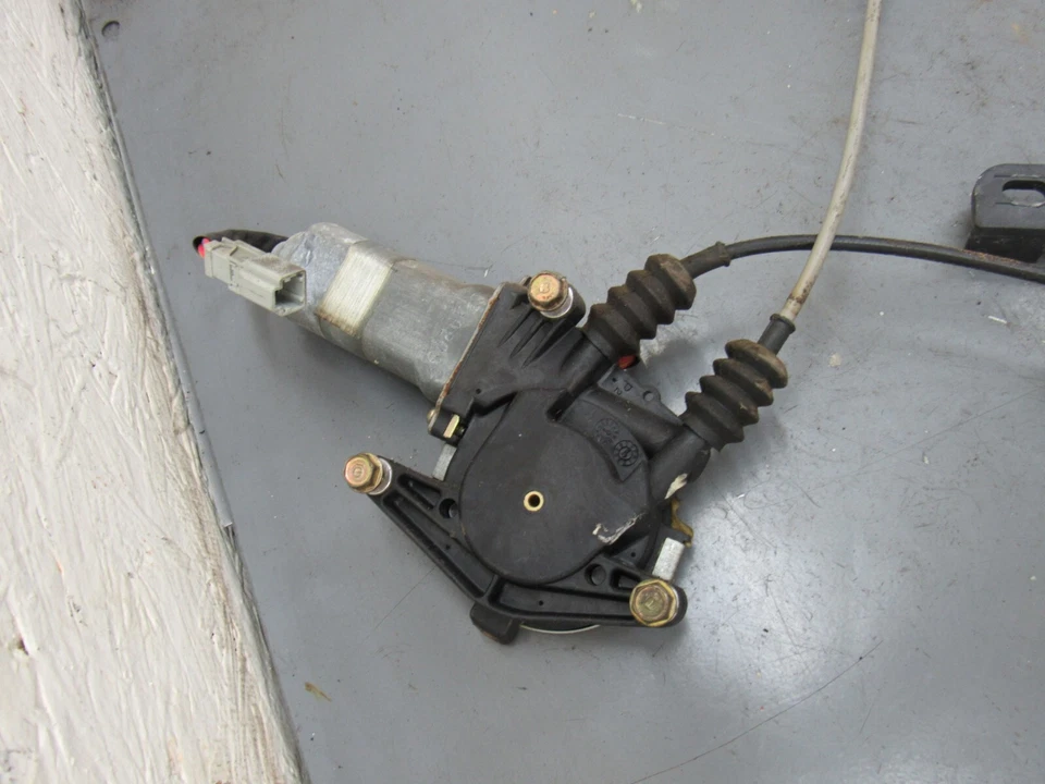 Regulador motor ventana pasajero derecho Honda Civic sedán trasero 4 puertas 1992-1995 OEM Foto 3 de 4