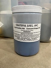 Jacquard Procion MX Fiber Reactive Dyes 1 lb Concord Grape NEW