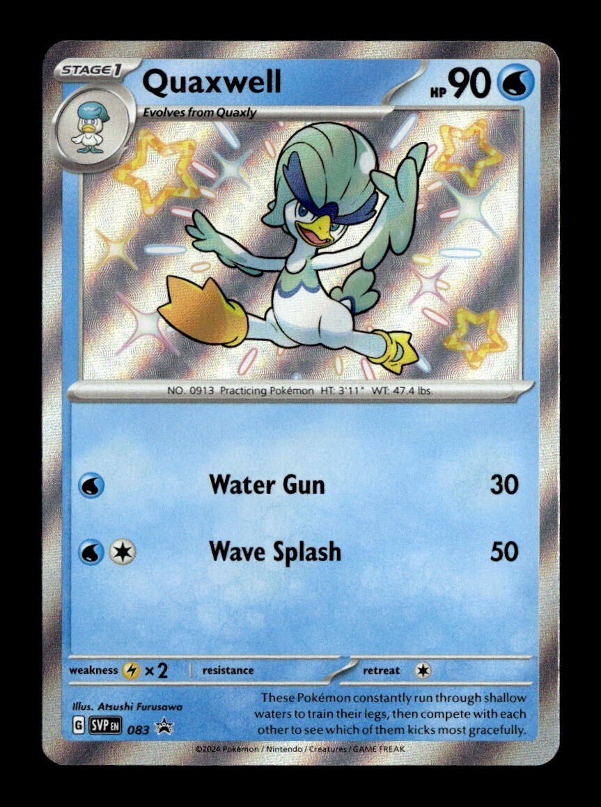 Pokémon TCG - Quaxwell - 083 - SV: Scarlet & Violet PROMO Cards - Near Mint