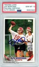 Joe Montana 1993 Topps Autograph Card #200 PSA/DNA 10