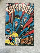 Superboy #155 DC 1969 Silver Age Neal Adams cover art Teenage Robots