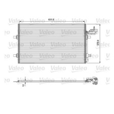 Condensateur Volvo C30