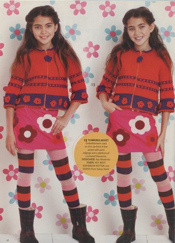 Knit Simple Magazine Spring Summer 2010 - 30 Knitting Patterns Home & Family - Picture 13 of 24