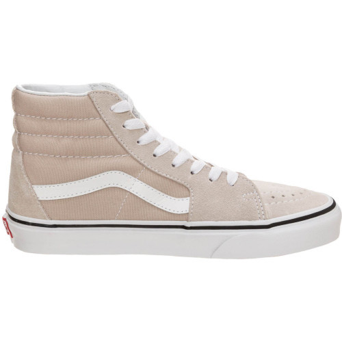 Vans Sk8 Hi Unisex Footwear Shoe - Silver Lining True White All Sizes Vans Sk8 Hi Unisex Footwear Shoe - Silver Lining True White All Sizes