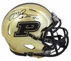 Mike Alstott Signed Purdue Boiler Makers Alternate Speed Mini Helmet (Beckett) — photo 1