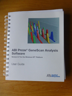 Applied Biosystems ABI Prism GeneScan Analysis Software User Guide Version 3.7