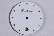 Schmeckenbecher Zifferblatt weiß 30,3mm verziert minimalistisch - AVS10183 EB5