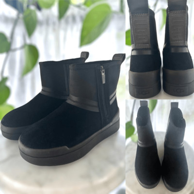 UGG Classic Tech Mini Waterproof Suede Winter Boots Size 5