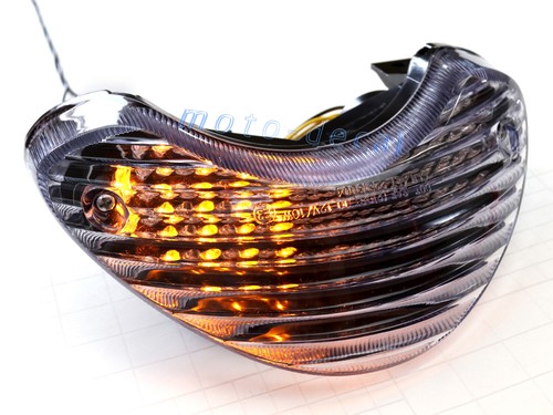 Integrated LED Rear/Tail Light For 1998-2001 TL1000S/TL1000R/SV650 Clear - Picture 4 of 6